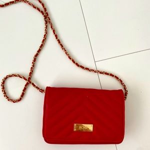 BCBG Red Purse- Small